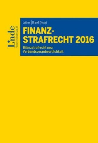 Finanzstrafrecht 2016 (f. Österreich)
