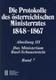 Die Protokolle des österreichischen Ministerrates 1848-1867 Abteilung III: Das Ministerium Buol-Schauenstein Band 7