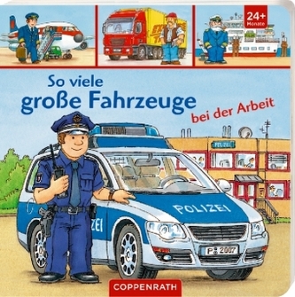 So viele große Fahrzeuge bei der Arbeit