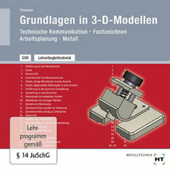 Lehrerbegleitmaterial Grundlagen in 3-D-Modellen, DVD-ROM