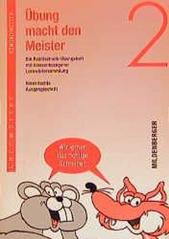 2. Schuljahr, Vereinfachte Ausgangsschrift