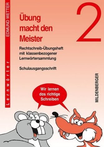 2. Schuljahr, Schulausgangsschrift