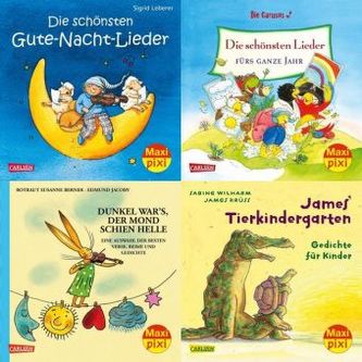 Die schönsten Reime und Lieder, 4 Hefte