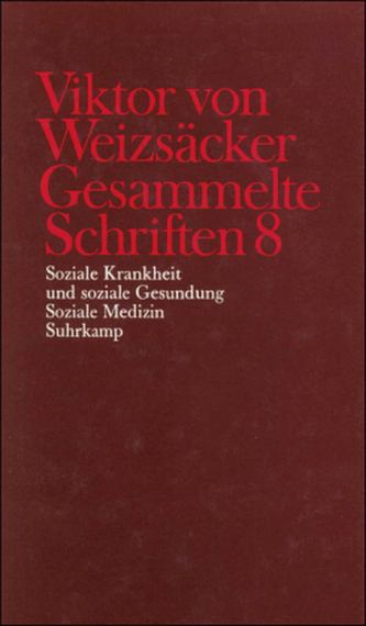 Soziale Krankheit und soziale Gesundung; Soziale Medizin Soziale Krankheit und soziale Gesundung; Soziale Medizin