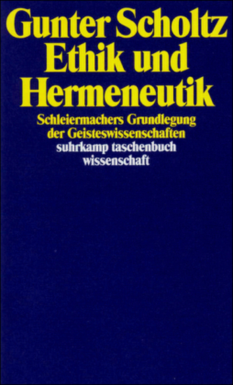 Ethik und Hermeneutik Ethik und Hermeneutik