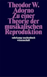 Zu einer Theorie der musikalischen Reproduktion