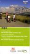 Bike-Paradies Gröden und Seiser Alm, 33 Tourenkarten. Paradiso mountainbike Val Gardena e Alpe di Siusi, 33 cartine dei percosi.