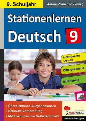 Stationenlernen Deutsch, 9. Schuljahr