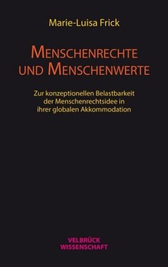 Menschenrechte und Menschenwerte Menschenrechte und Menschenwerte