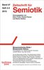 Zeitschrift für Semiotik. Bd.37/H.3-4
