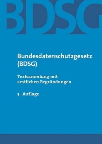 Bundesdatenschutzgesetz (BDSG)