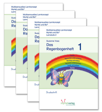 Deutsch Lernstufe 2: Das Regenbogenheft, Arbeitsheft 1-4, 4 Bde.
