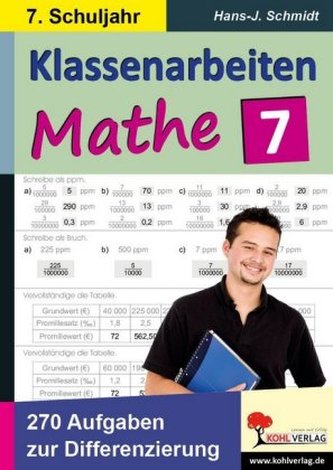 Klassenarbeiten individuell selbst zusammenstellen, 7. Schuljahr