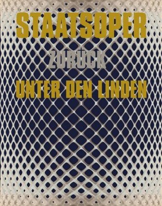 Staatsoper zurück unter den Linden, 2 Teile Staatsoper zurück unter den Linden, 2 Teile