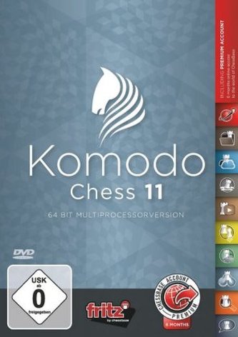 KOMODO CHESS 11, DVD-ROM