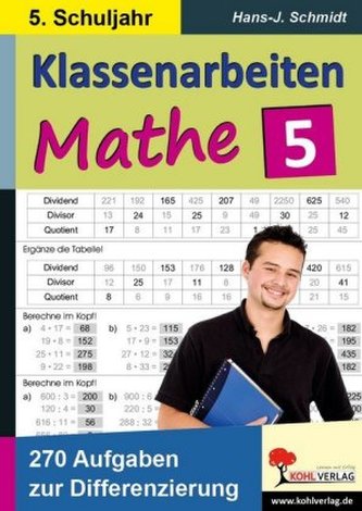Klassenarbeiten individuell selbst zusammenstellen, 5. Schuljahr