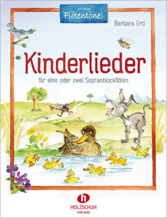 Kinderlieder, für 1-2 Sopranblockflöten