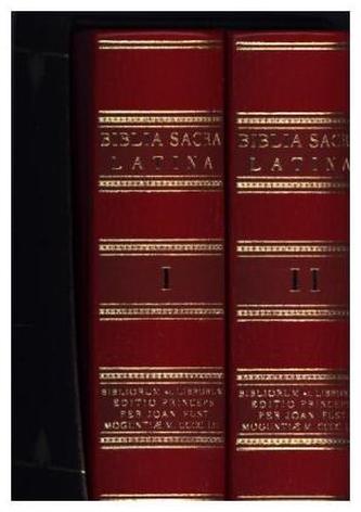 Biblia Sacra Latina - Gutenberg-Bibel, 2 Teile
