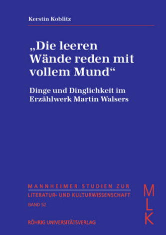Die leeren Wände reden mit vollem Mund
