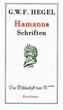 Hamanns Schriften