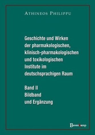 Geschichte und Wirken der pharmakologischen, klinisch-pharmakologischen und toxikologischen Institute im deutschsprachigen Raum.