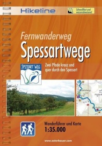 Hikeline Wanderführer Fernwanderweg Spessartwege