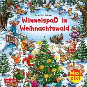 Wimmelspaß im Weihnachtswald