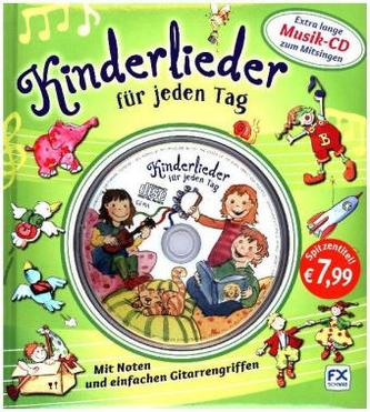 Kinderlieder für jeden Tag, m. Audio-CD