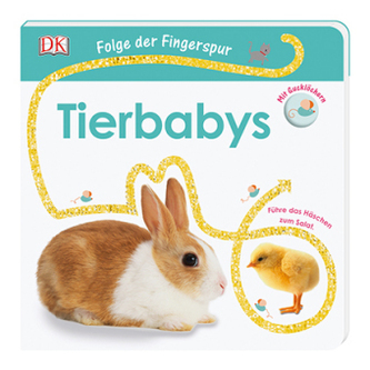 Folge der Fingerspur. Tierbabys