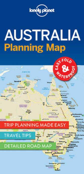 Lonely Planet Planning Map Australia