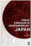 Press Freedom in Contemporary Japan