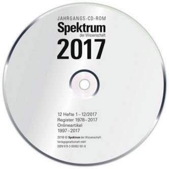 Spektrum der Wissenschaft 2017, 1 CD-ROM Spektrum der Wissenschaft 2017, 1 CD-ROM
