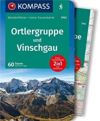 Ortlergruppe und Vinschgau, m. 1 Karte