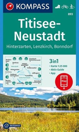 Kompass Karte Titisee-Neustadt