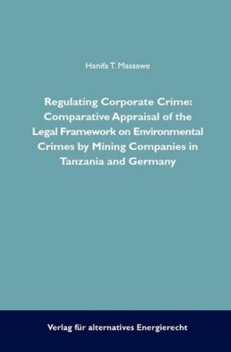 Regulating Corporate Crime Regulating Corporate Crime