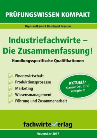 Industriefachwirte: Die Zusammenfassung Industriefachwirte: Die Zusammenfassung