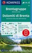 Brentagruppe, Dolomiti di Brenta 1:50 000 / turistická mapa KOMPASS 73