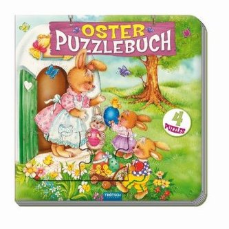Oster-Puzzlebuch, mit 4 Puzzles
