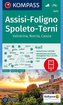 Kompass Karte Assisi, Foligno, Spoleto, Terni, Valnerina, Norcia, Cascia