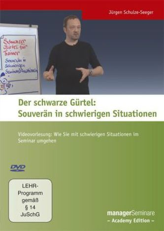 Der schwarze Gürtel: Souverän in schwierigen Situationen, DVD