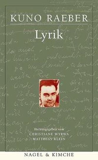 Werke 1. Lyrik