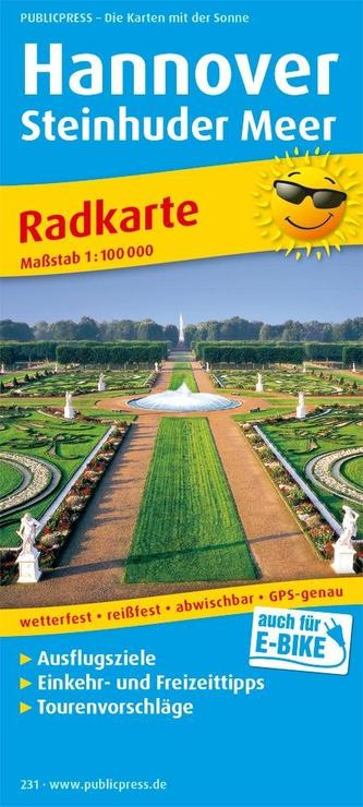 Radkarte Hannover - Steinhuder Meer 1 : 100 000