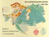 Die Habsburgermonarchie 1848-1918 / Soziale Strukturen, Band 9, 2. Teilband: Die Gesellschaft der Habsburgermonarchie im Kartenb