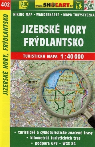 Wanderkarte Tschechien Jizerske hory, Frydlantsko 1 : 40 00 Wanderkarte Tschechien Jizerske hory, Frydlantsko 1 : 40 00