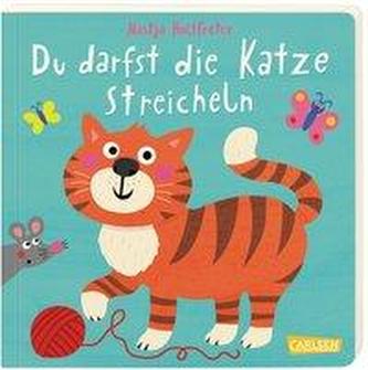 Du darfst die Katze streicheln