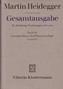 Gesamtausgabe Abt. 2 Vorlesungen Bd. 58. Grundprobleme der Phänomenologie