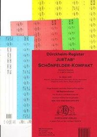 SCHÖNFELDER KOMPAKT Dürckheim-Griffregister Nr. 2566 (2019/174.EL)