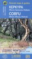 Corfu Wanderkarte 1 : 40 000 Topografische Wanderkarte 9.4