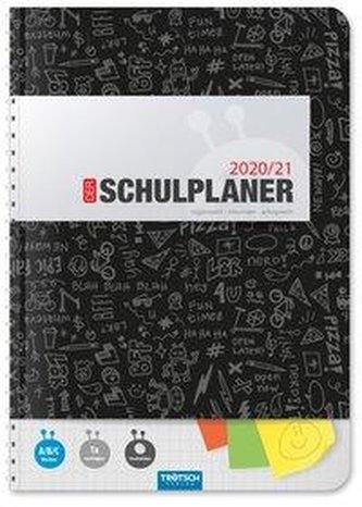 Trötsch Schulplaner Schwarz 2020/2021