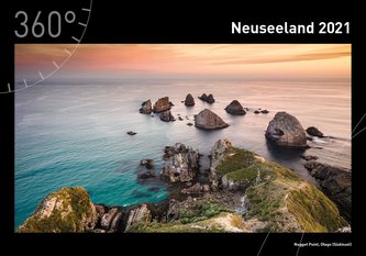 360° Neuseeland Kalender 2021